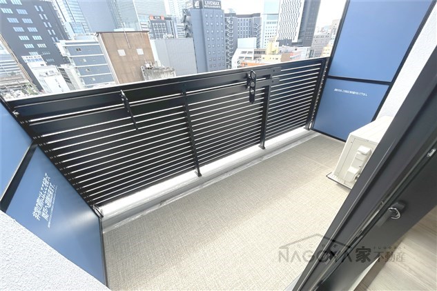 S-RESIDENCE名駅北alesia ベランダ