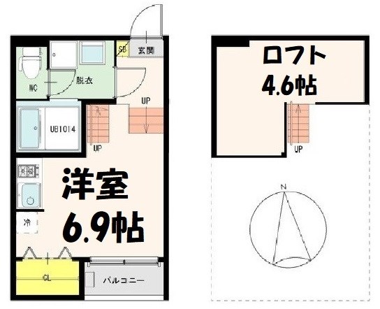 stage鶴舞 間取り図
