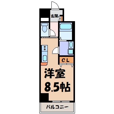 La Douceur今池 間取り図