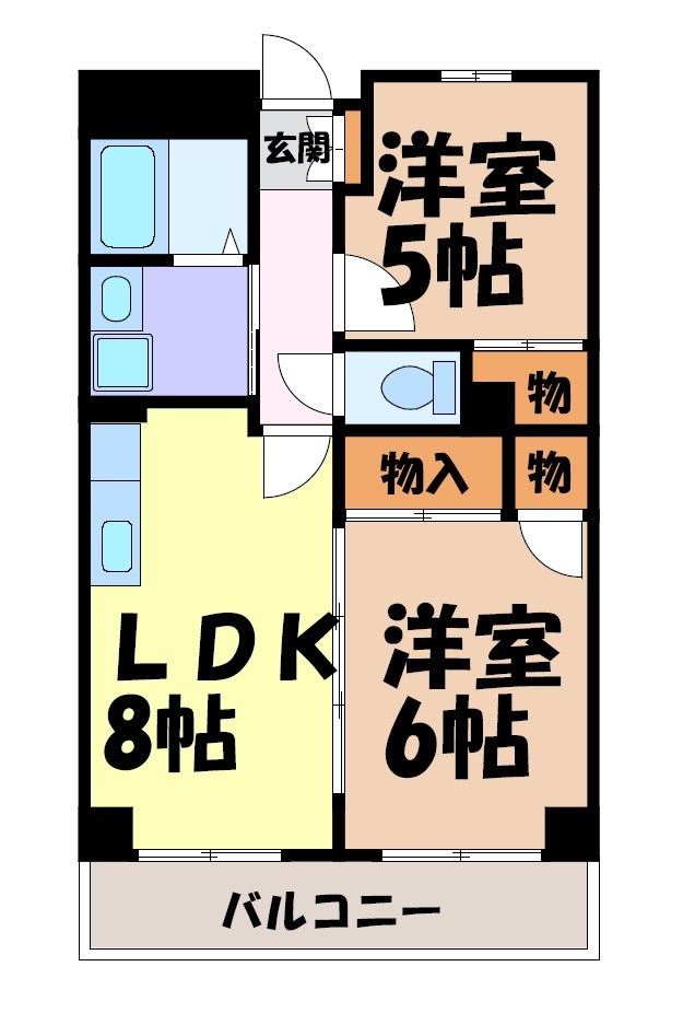 サンコート柳橋 間取り図