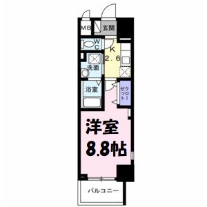 Bright Gate 名古屋 間取り図