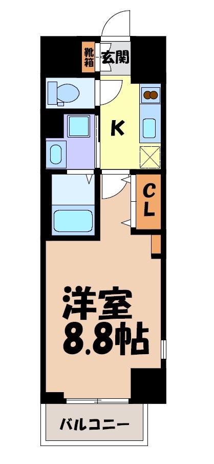 Bright Gate 名古屋 間取り図