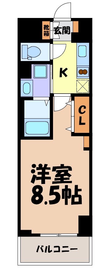 Bright Gate 名古屋 間取り図
