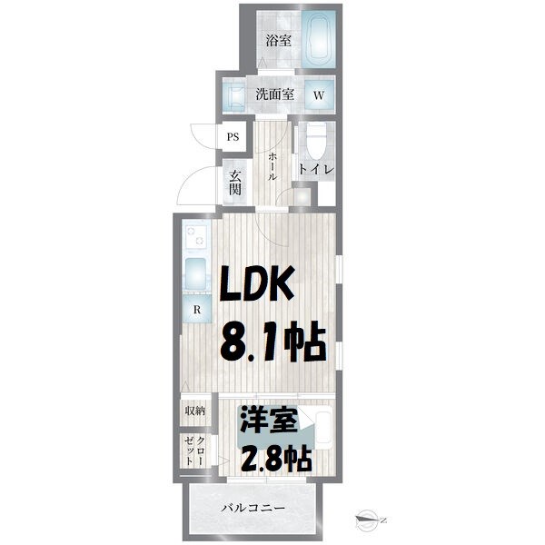 cherim志賀本通brise 間取り図