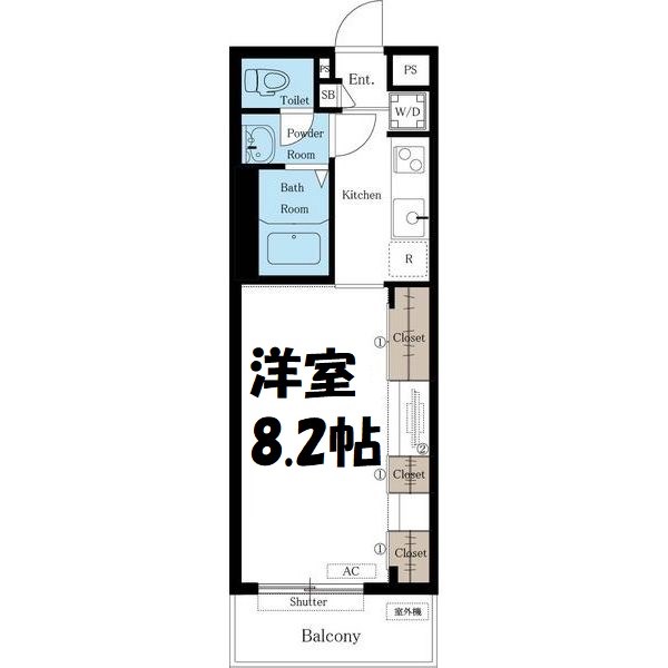 リブリ・名古屋 間取り図