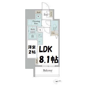 ストーリア名古屋城西 間取り図