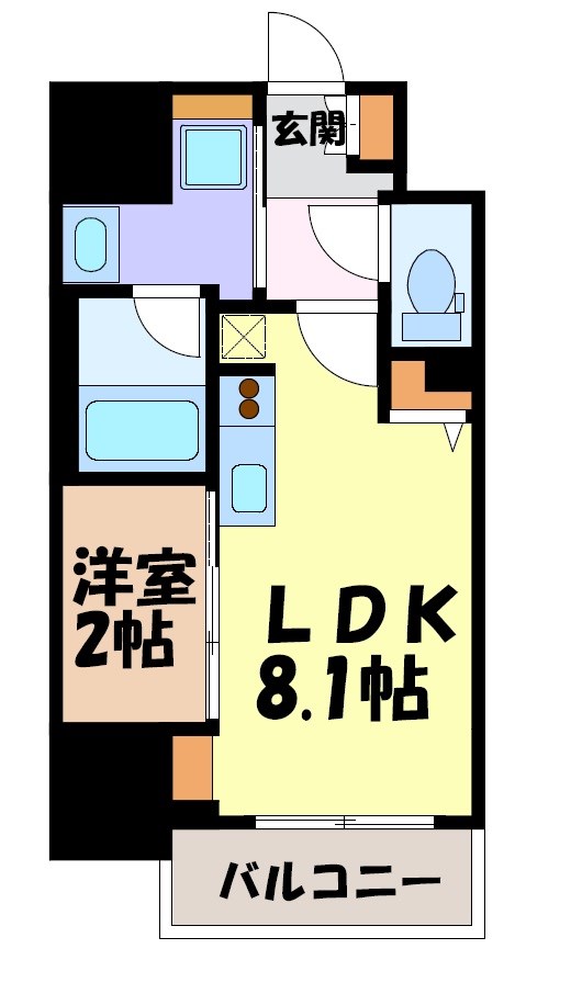 ストーリア名古屋城西 間取り図