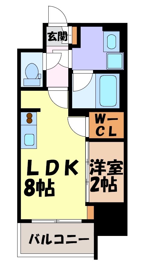 ストーリア名古屋城西 間取り図