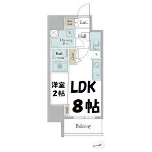 ストーリア名古屋城西 間取り図