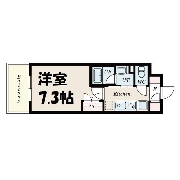 レーベスト平安 間取り図
