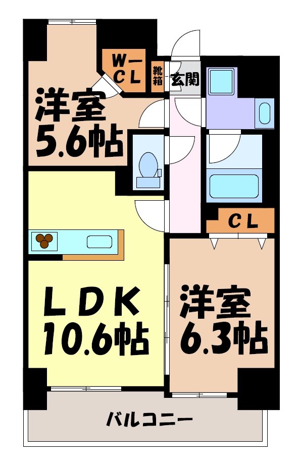 S-RESIDENCE大曽根bresa 間取り