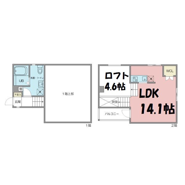 PRIMAVERA　WEST 間取り図
