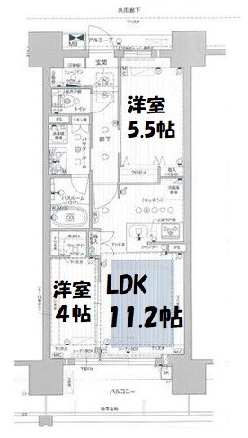 プレサンスロジェ千種 間取り図