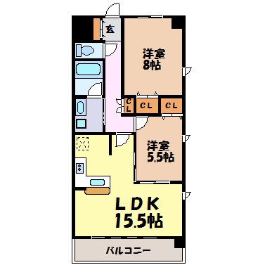 戸部マンション 間取り図
