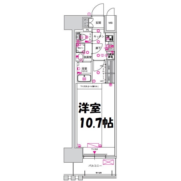 CREST TAPP金山 間取り図