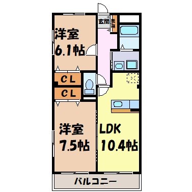 グランハートＭ 間取り図