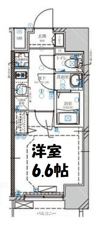 ディアレイシャス名古屋大須通 間取り図