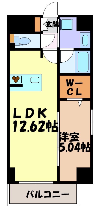 GRANDUKE千代田regaria 間取り図