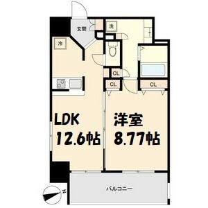 マリオン城西 間取り図