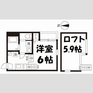 ハーモニーテラス志賀町Ⅳ 間取り図
