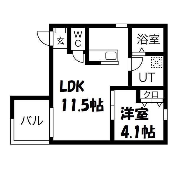 Grin at 大曽根南 間取り図