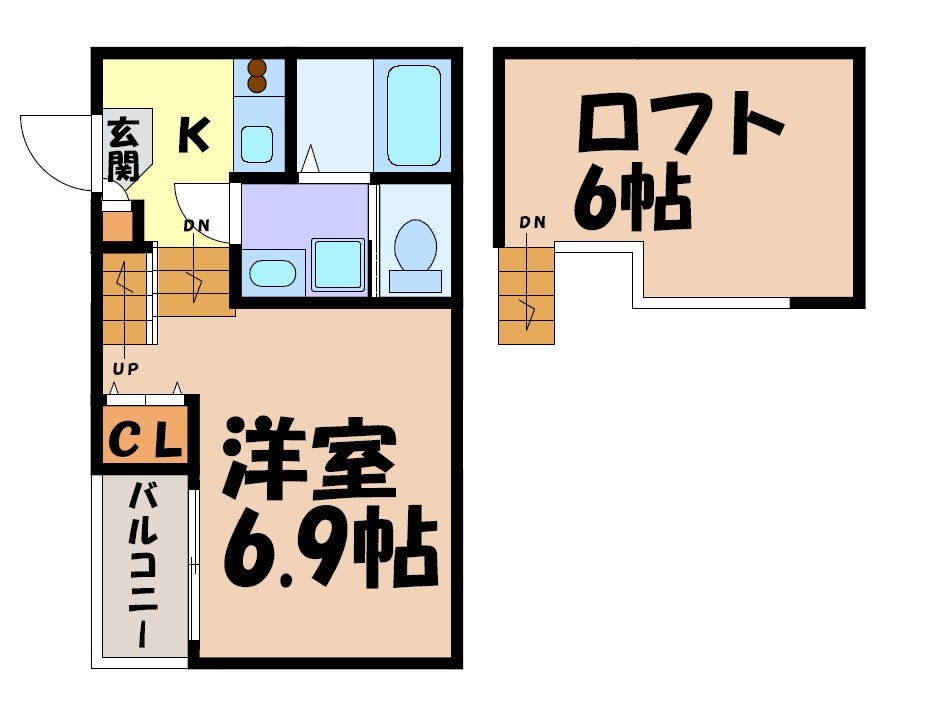 カーサさくらⅠ 間取り