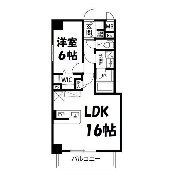 レジデンス京町通 間取り