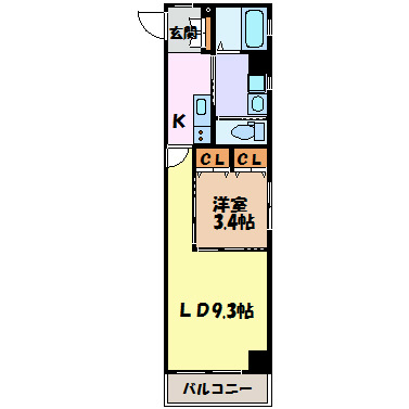Ｓｕｎ　Ｈｅａｒｔ池下 間取り