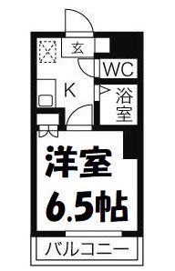 セントラルハイツ滝川 間取り図