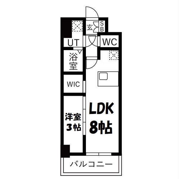 メイクスアート浄心 間取り図