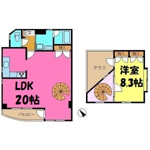ローズガーデン楠元 間取り図