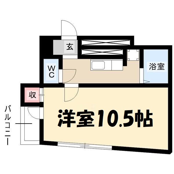 クレセール花の木 間取り図