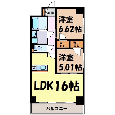 S-FORT鶴舞reale 間取り図