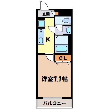 リブリ・志賀本通 間取り図