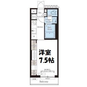 リブリ・浄心A 間取り図