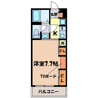 リブリ・金山 間取り図