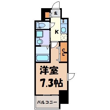パルティール桜山 間取り図