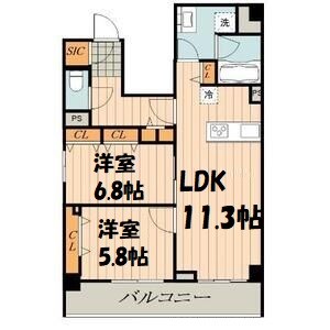 ロイヤルカーサ千種 間取り図