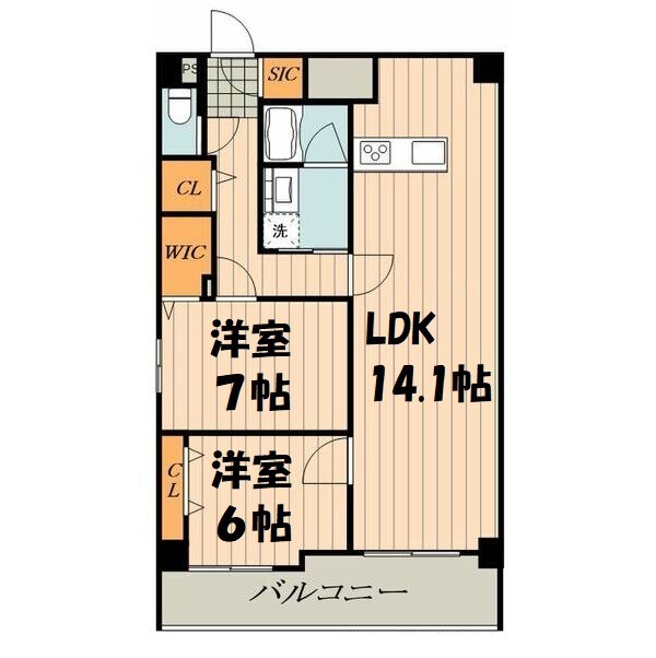 ロイヤルカーサ千種 間取り図
