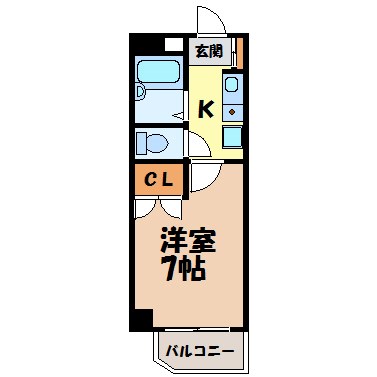 Ｋコート観月 間取り図