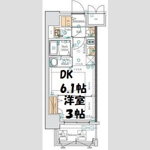 MAXIV大須観音 間取り図