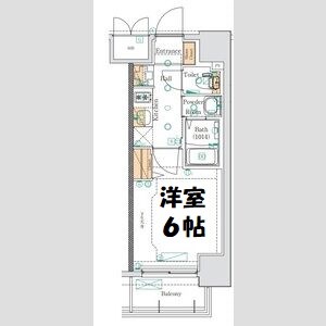 MAXIV大須観音 間取り図