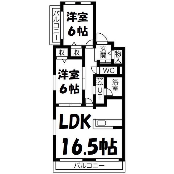 クリスタルスクエア 間取り図
