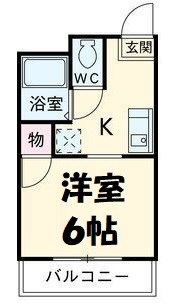 シティハイツ名城 間取り図