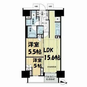 プラウドタワー名駅南 間取り図