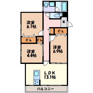 ペル・マアト 間取り図
