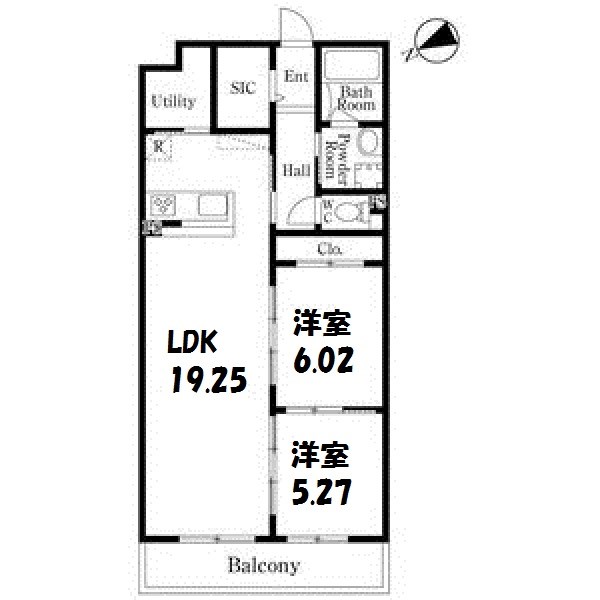 GRANDUKE千種rubino 間取り図