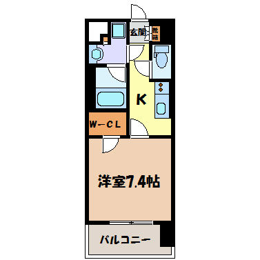 エディアン千種 間取り図