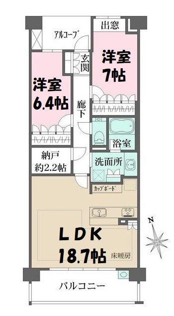 ザ・パークハウス池下 間取り図
