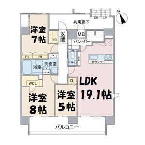 Casa Via 間取り図